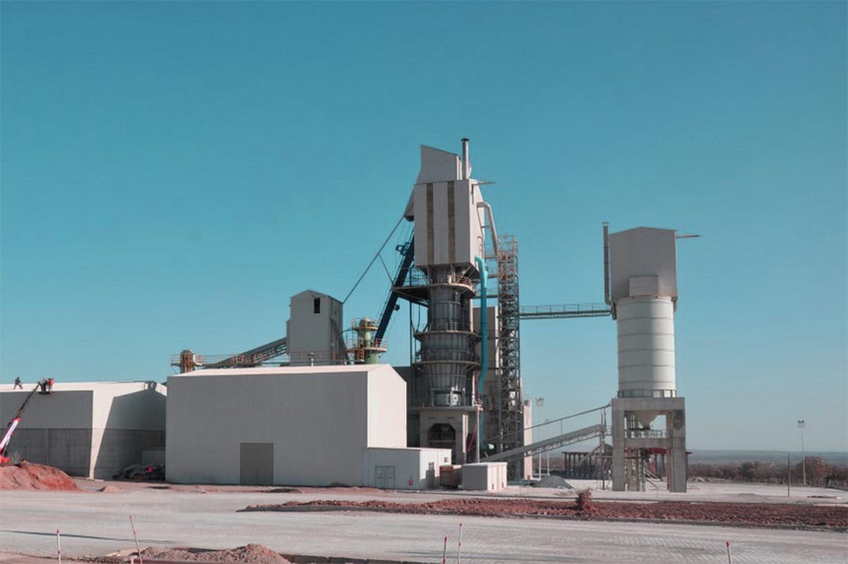 雙膛石灰窯工藝流程